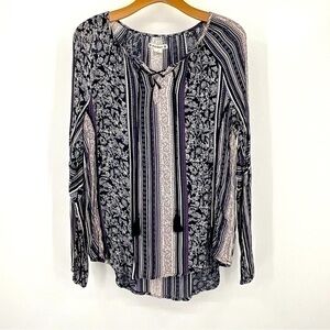 Ruffhewm Ladies Blouse‎ Size Medium B7